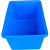 加厚级塑料桶水箱长方形储水桶带盖大号养鱼箱方桶熟胶周转箱 加厚70L白无盖：51*38*29cm