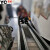仁聚益台阶斜坡板摩托车轮椅上车楼梯装车无障碍坡道板 折叠款   2  米 折叠款 2.4 米长款单条 宽25厘