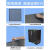 杜准瑜50X50CM机箱防尘网侧面板电脑盖子侧盖散热PVC过滤网大孔径可选网 50*50CM 黑色2.0孔径送尺