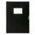 丰乘泰 文件盒 工地资料塑料收纳盒黑色档案盒 55cm  1个