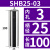 基克孚 小孔内孔刀套小径刀杆内孔夹套圆柄 SHB25-03柄径25内孔3长度100 