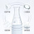 定制玻璃锥形瓶带刻度三角烧瓶小口大口广口 锥形瓶150ml小口/直口 10个/盒