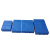 塑料防潮板拼接垫高卡板网格冷库托盘超市地台架货垫货架仓库垫板 蓝色B款平板40*30*10cm可拼接 载重300