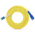 讯浦 单模双芯光纤跳线 尾纤 跳纤（LC-SC，9/125）Φ2.0光纤线 3米