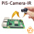 斑梨电子树莓派5摄像头夜视同时支持PI4 Zero Pi5-Camera-IR摄像头+LED灯