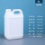 康迪普 HDPE提手方桶 3L耐酸碱密封化工桶塑料容器桶小方桶 乳白色