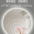 罗帝仕（ROTISS）梳妆台创意智能浴室镜子卫生间异形LED化妆镜壁挂洗手间带灯圆镜 【左切】单触摸+三色光 50*45cm