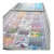 IGIFTFIRE定制冰柜冰棒分格收纳格整理架 冰箱冰淇淋雪糕挡板冷柜隔断内置 17*17白片1片 1个