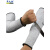 防割护臂 玻璃厂搬运通用护腕袖套 肘部防刀划木工劳保护具 20cmHPPE防割护腕拇指款
