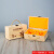 蜂蜜包装木盒高档实木礼盒可定制图案尺寸1斤装4斤装（不含蜂蜜） 180ml(半斤)*2礼盒+搅拌棒（无瓶