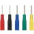 福为胜（FUWEISHENG) 电力测试插针 电力针型测试插头2mm针形插头带4mm尾部插孔 绿色1只