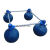 浮球水面网箱浮球网 3000w浮球（3个）