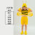 南月奚小蜜蜂衣服表演服儿童演出服动物服服装幼儿亲子成人小学生蜜蜂卡 蜜蜂连体长款（发箍款） 100