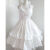 御仕达全款古典优雅吊带裙洛丽塔连衣裙Lolita复古软妹裙JSK吊带裙 白色 均码