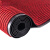 双条纹PVC复合地垫 吸水防滑除尘脚垫门垫走道防滑垫 尺寸定制 酒红色 1m宽×15m长