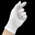 白手套礼仪文玩加厚耐磨防滑劳保工业工作薄款尼龙纱棉线手套 (1号)薄款棉手套 [12双]