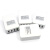 凯元达 带快充直流DC12V24V36V输入车载船用多口USB充电器安全保护 4U36 4UL 多口USB充电器+点烟器接头线