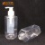 达尼胜塑料瓶 半透明沐浴露瓶按压式乳液瓶白色扁瓶HDPE分装瓶