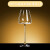 高档水晶玻璃红酒杯2只金钻葡萄酒杯套装家用高脚杯酒杯送礼礼物 一对金钻红酒杯 590ml 标准 1L