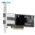 TP-LINK PCI-E网卡 双口万兆有线SFP+光口内置网卡10G高速网口扩展卡台式电脑自适应光纤网卡 TL-NT522F