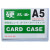 沐鑫泰定制适用硬胶套透明文件套卡士卡套营业执照保護套卡套證件卡袋 大A3(竖式35丝)