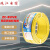 珠江电缆 广东珠江电线ZC-BVVR 2.5平方铜芯阻燃国标电源双塑皮多股软线 黄色100米	