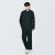 无印良品（MUJI）Labo 男女通用使用不易燃材质夹克 男式女式 宽松外套早春新品 黑色 XS (160/80A)