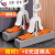 ZRQF日本进口品质日本海绵拖把家用一拖净海绵头吸水胶棉卫生间浴室对 33cm/1棉头一键换头+加强伸缩杆