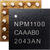 Nordic 电池管理芯片 NPM1100-CAAB-R 起订1000个装