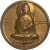 汀宝邮币 中国其他厂-纪念章铜章 1990年-观音普渡众生40mm