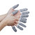 15针5级防割指套拇指刀采摘器指套劳保指套防切割手指套 五级防割防滑指套(10只)*均码