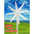 桂满枝CLCEY1000W 8叶片自由能源风能风力发电机48v风力发电机带mppt控 1000W12v