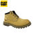 CAT卡特男鞋中帮大黄靴经典耐磨防滑登山户外休闲工装男鞋P721555 深棕色 44 标准码