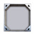 不锈钢方形井盖尺寸：1000*1000mm；高度：150mm；壁厚：3mm；不锈钢配底座