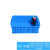 周转箱长方形塑料零件盒螺丝盒工具收纳盒子加厚物料箱胶框可带盖 360-120箱/415*286*130