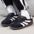 阿迪达斯 （adidas）德训鞋男鞋 24夏季新款T头鞋时尚潮流运动鞋舒适轻便休闲鞋 黑色/白色/IF1025 39