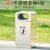 户外垃圾桶不锈钢大号环卫垃圾分类小区景区垃圾箱商用街道垃圾筒 304A单桶