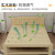 全友家私折叠床午休单人床家用简易实木床1.2米1.5米办公室经济型双人小床 经典竖板款松木0.8米 +床垫