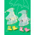 儿童雨鞋宝宝雨鞋女款儿童防滑雨靴雨衣套装男童可爱幼儿园女童小 [现货立发]鸭黄色(恐龙雨衣) 雨衣S码
