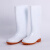 耀王防水防油防耐酸碱雨靴清洁卫生靴实验室雨鞋 白色PVC 41 