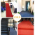 依娜尚美 PVC双条纹地毯酒红条纹1.8米宽15米长 酒店大门口迎宾防滑垫吸水脚垫楼梯走廊餐厅地垫商用地垫