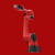 定制适用焊接机器人10kg碳钢焊接六轴机械臂折弯上下料搬运机械手 西瓜红0603水平四轴 臂展60
