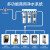 钻芯 制冰机前置过滤器商用奶茶店净水器家用自来水厨下式净水机 单级过滤【6分双供水】