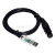 RS485 USB转DMX512 XLR 5P 5芯  舞台灯光控制线 纯黑USB+卡农母头 1.8m