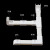 福为胜（FUWEISHENG）广东型PVC方形线槽配件 PVC平面明装线槽 三通 50*25mm 1个
