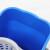 意大利CT施达CTAB25加厚圆头地拖桶拖把桶榨水桶家用塑料挤水脱水提水桶拖布桶 蓝色 25L桶(不含拖把)