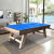 维诺亚台球桌家用标准多功能三合一家用成人美式台球桌乒乓球桌餐桌球桌 9尺 方台自动球(颜色备注
