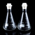 动力瓦特 玻璃三角烧瓶 平底锥形瓶 平底耐高温  直口500ml 