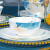 红牡丹景德镇骨瓷碗碟餐具家用陶瓷碗盘组合中式乔迁瓷器高脚防烫米饭碗 荷和美美4.5英寸奥碗1个