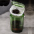 铸固 透明茶渣桶 茶水桶办公茶室推盖手提垃圾桶 过滤茶叶茶具 大号10L-轻奢绿